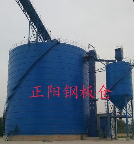 龙门大型矿粉钢板库