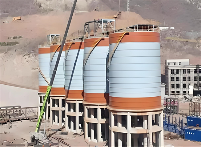 龙门高架钢板仓