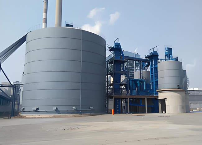 龙门1万吨钢板仓